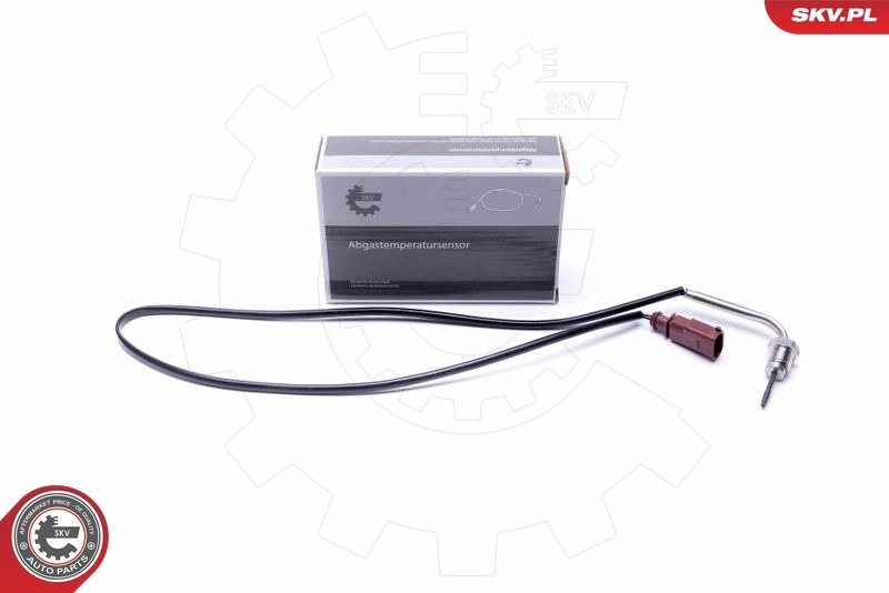 Sensor, exhaust gas temperature